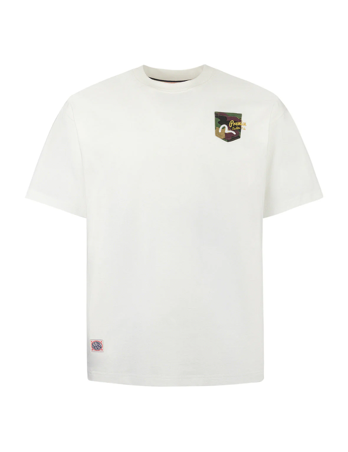 Multi-embroidery and Multi-pocket Relax Fit T-shirt - Image 21