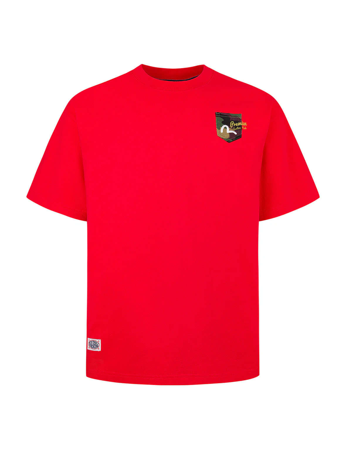 Multi-embroidery and Multi-pocket Relax Fit T-shirt - Image 22