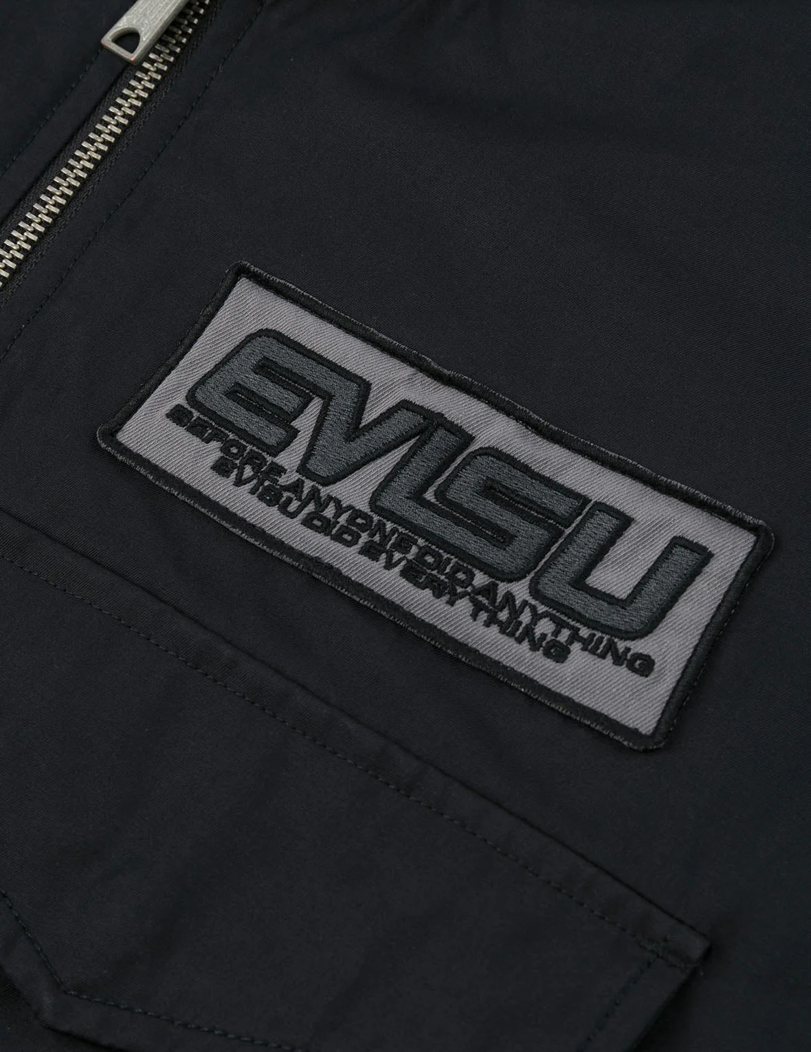 Multi Logo Badges Embroidery Regular Fit Padded Bomber Jacket - Image 16