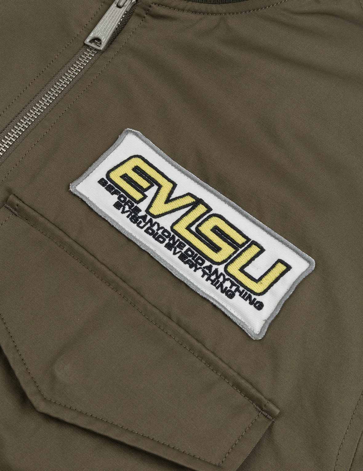 Multi Logo Badges Embroidery Regular Fit Padded Bomber Jacket - Image 17