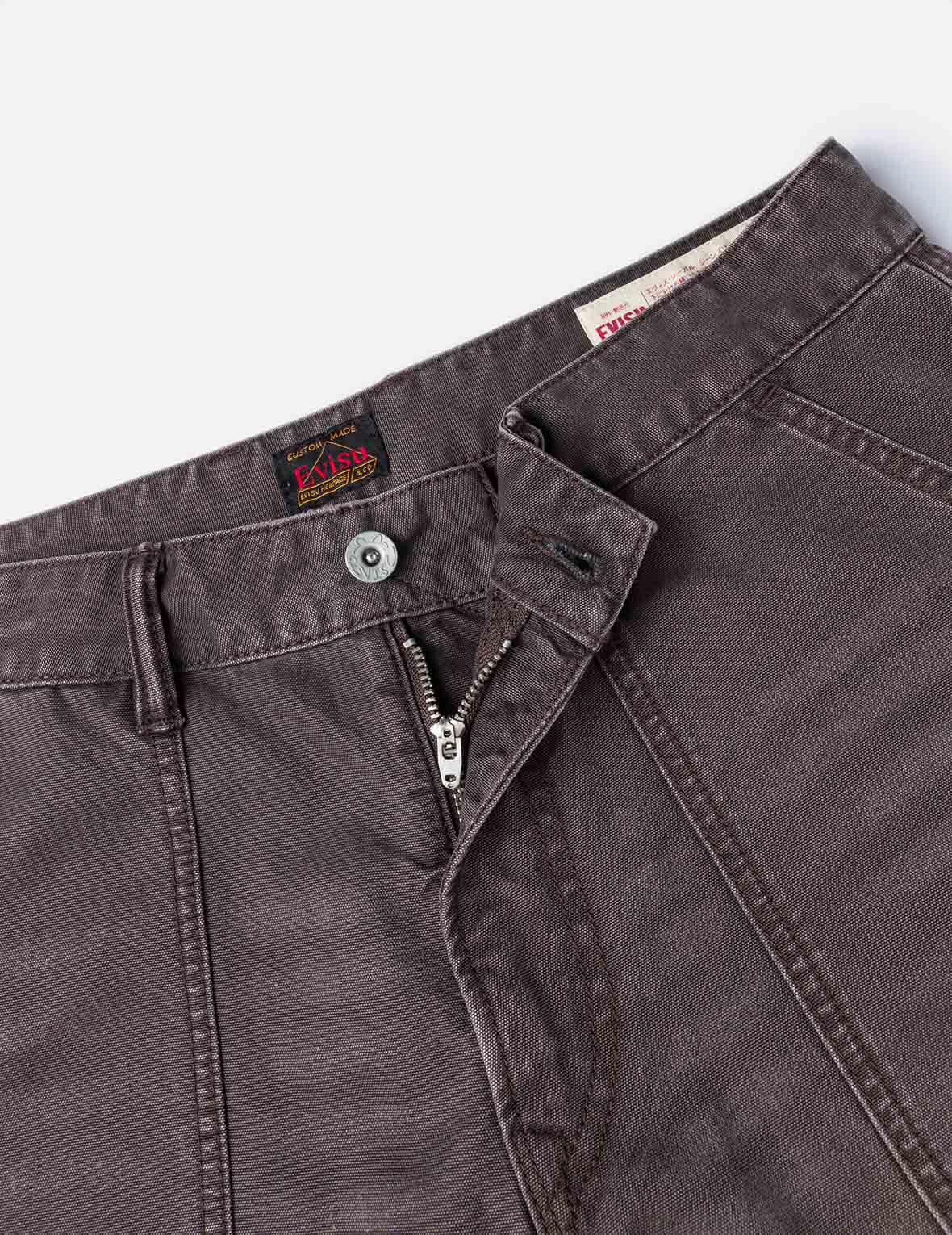 Multi Logos Print Balloon Fit Washed Woven Pants - Image 12