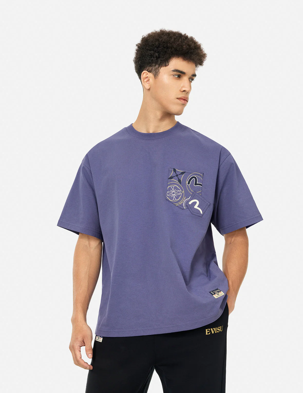 Multi-Pocket and Multi-Print Loose Fit T-shirt - Image 11