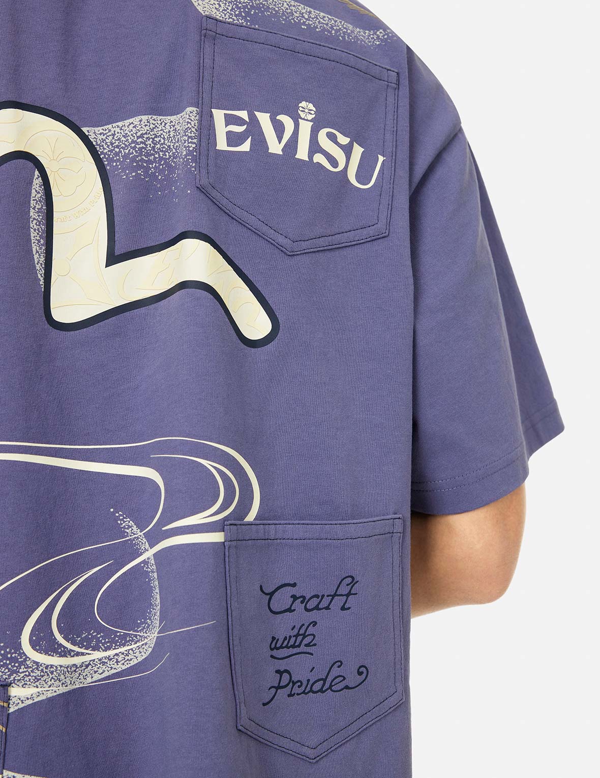 Multi-Pocket and Multi-Print Loose Fit T-shirt - Image 13