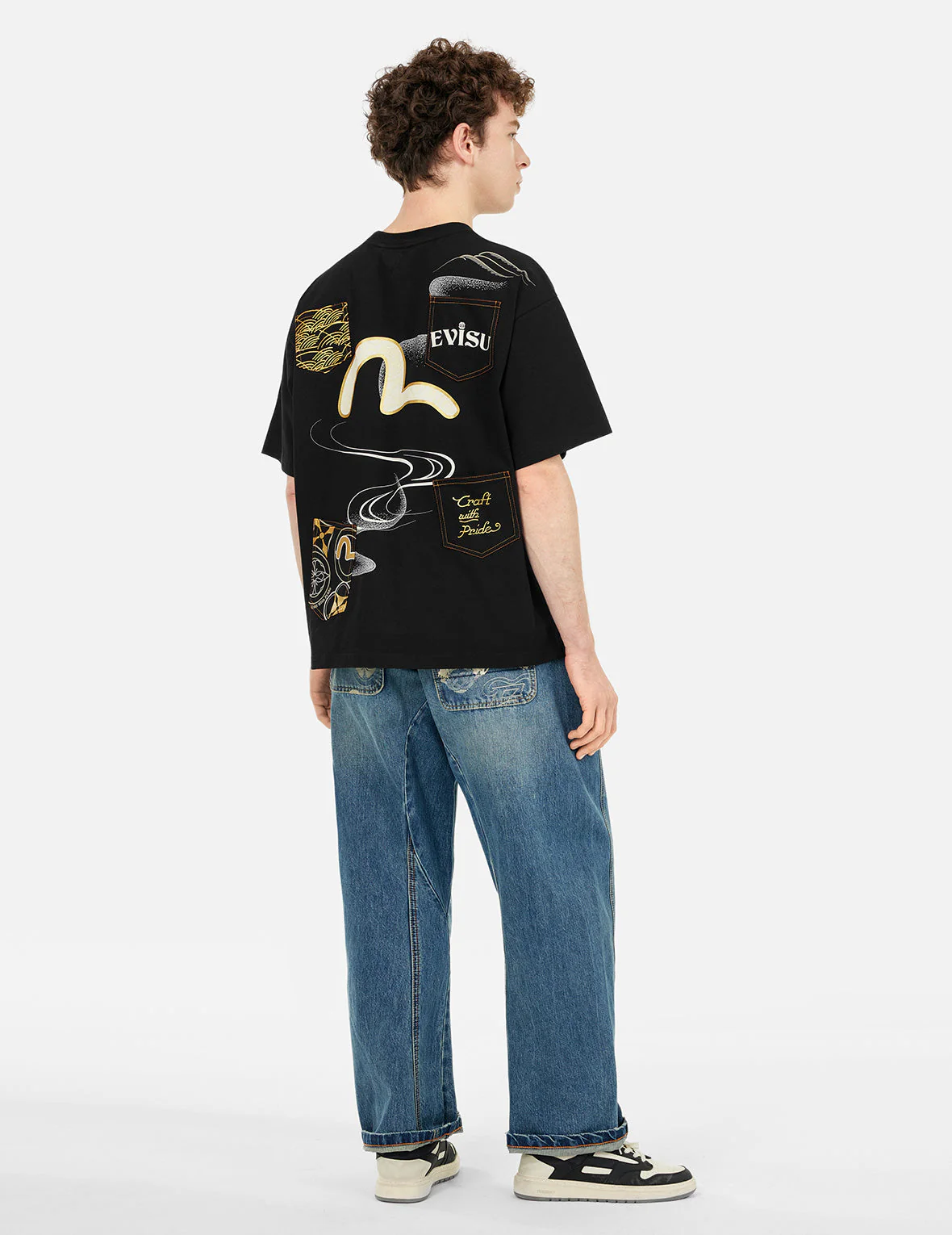 Multi-Pocket and Multi-Print Loose Fit T-shirt - Image 6