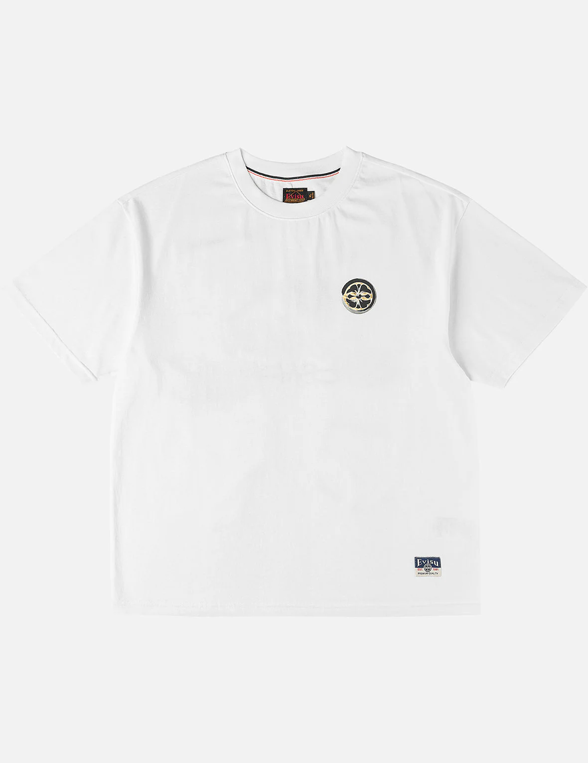 Multi-Pocket Foil Print T-Shirt - Image 11