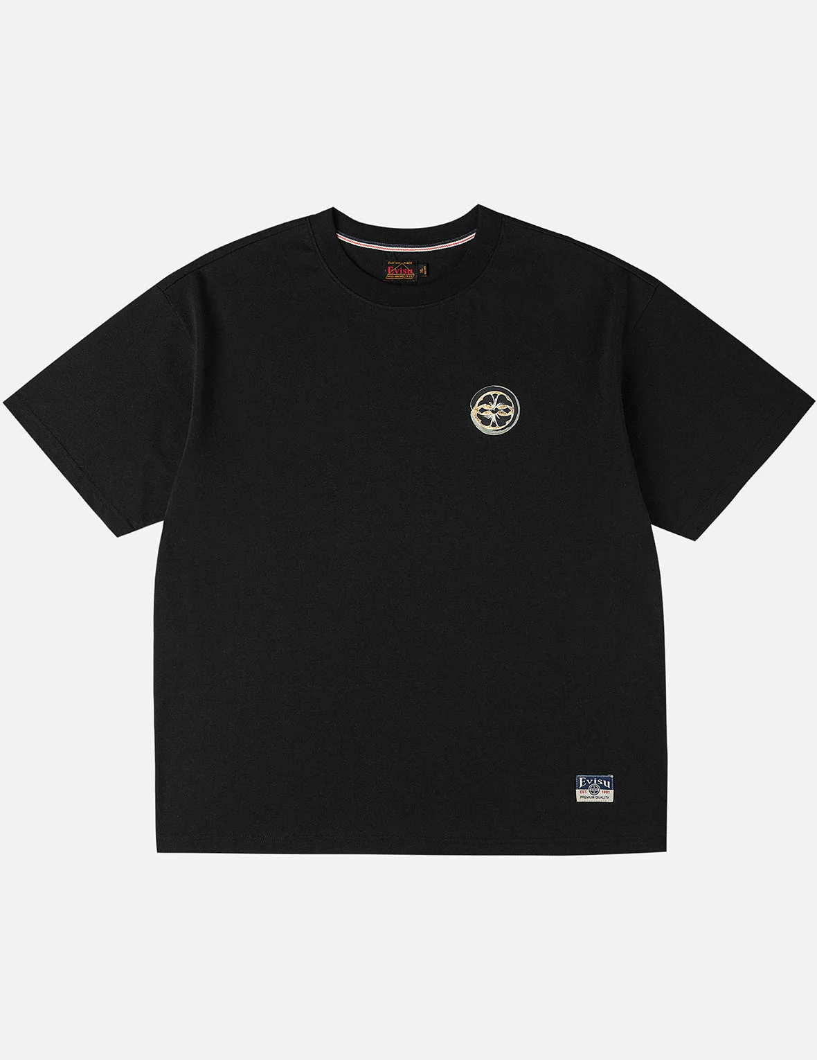 Multi-Pocket Foil Print T-Shirt - Image 12
