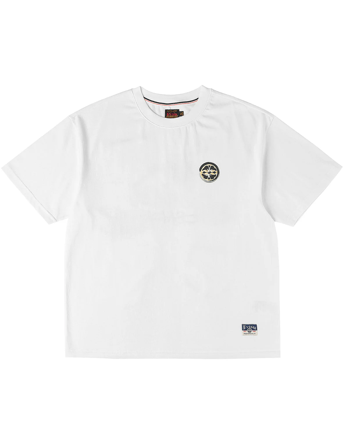 Multi-Pocket Foil Print T-Shirt - Image 3
