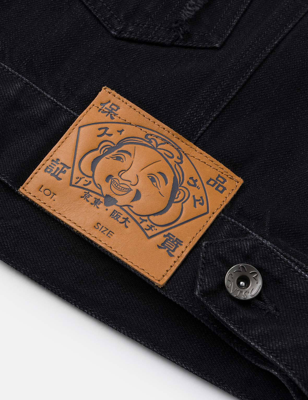 Multi-Pocket Relax Fit Washed Denim Jacket - Image 9
