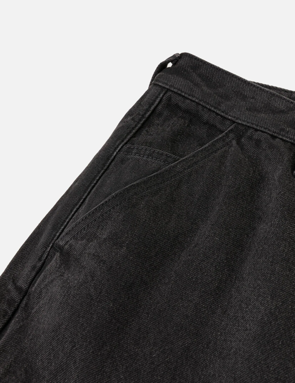 Multi-Pocket Seagull Black Jorts - Image 13