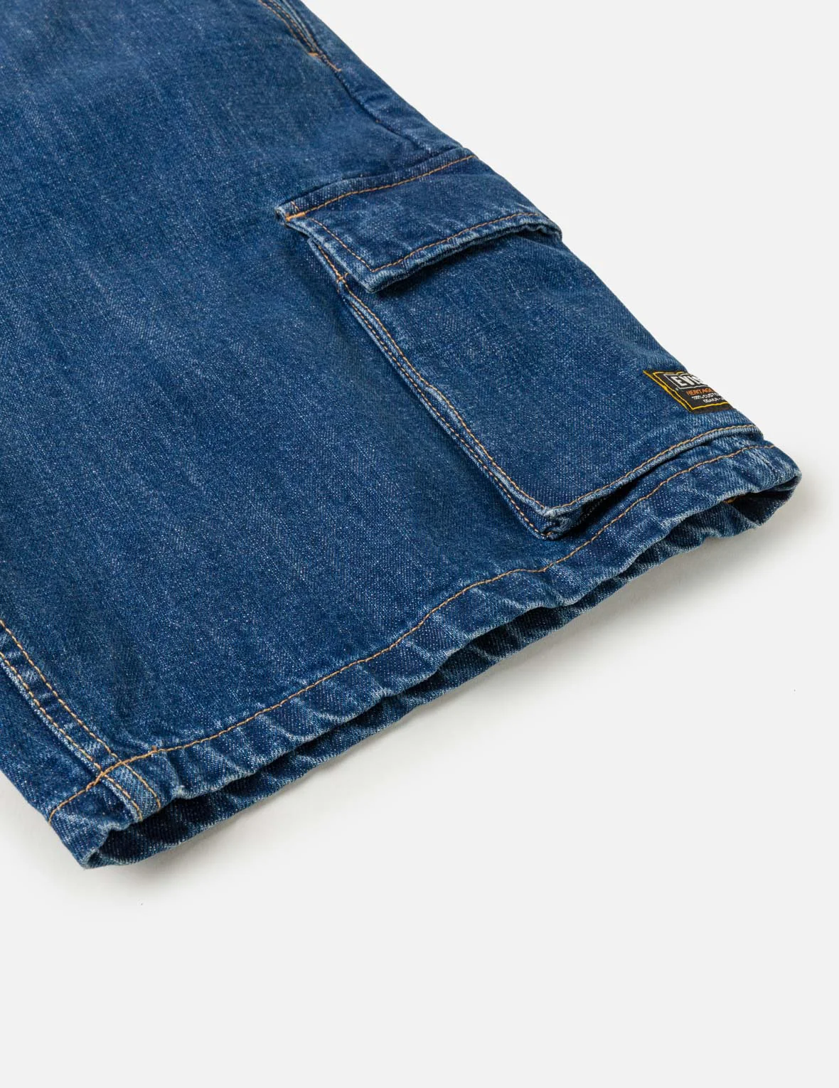 Multi-Pocket Seagull Dark Indigo Jorts - Image 11