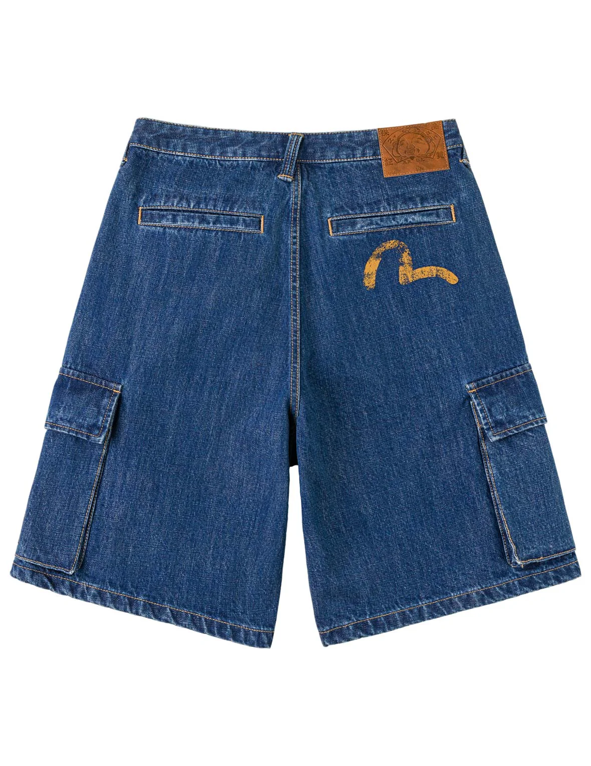 Multi-Pocket Seagull Dark Indigo Jorts - Image 14