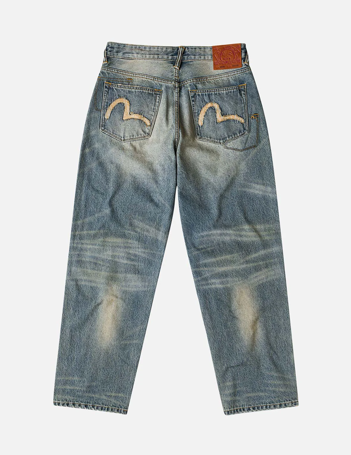 Multi-pocket style Washing Jeans #2038 - Image 3