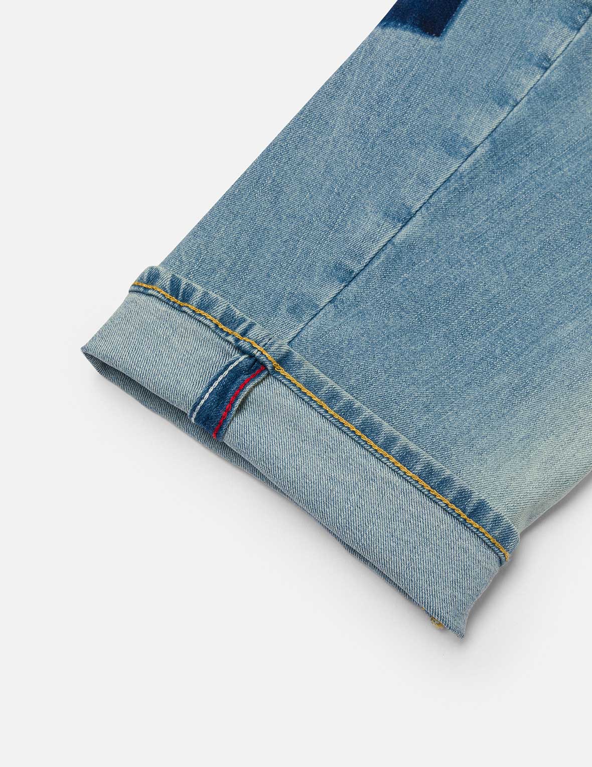 Multi-Pocket with Seagull Print 3D Fit Jeans - Image 18