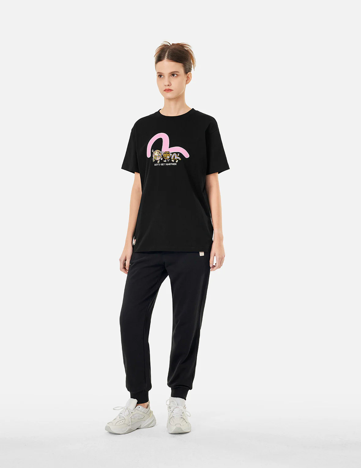 Multi Print Boyfriend T-Shirt - Image 3