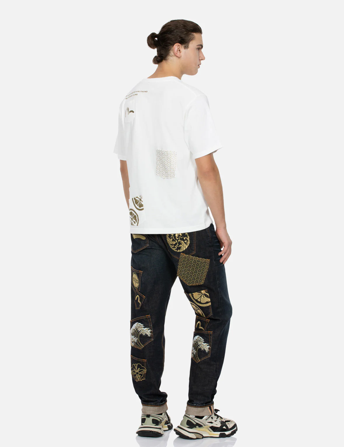 Multi-print and Multi-pocket Regular Fit T-shirt - Image 8