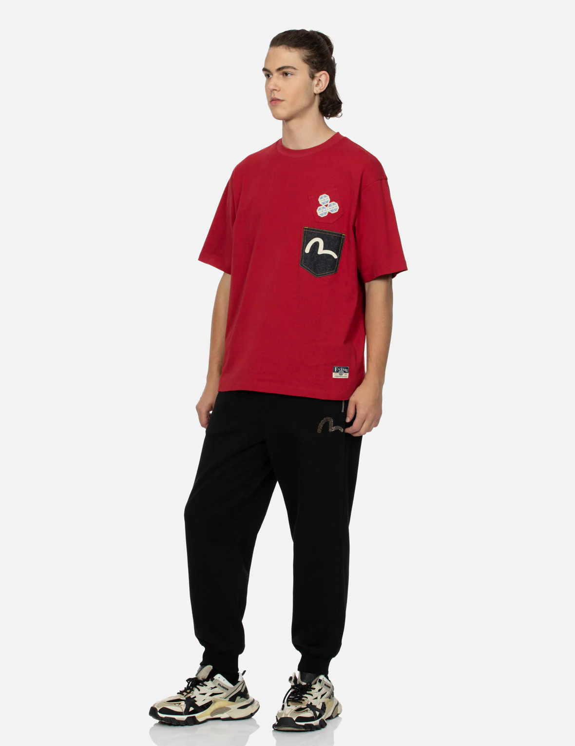 Multi-print and Multi-pocket Relax Fit T-Shirt - Image 15