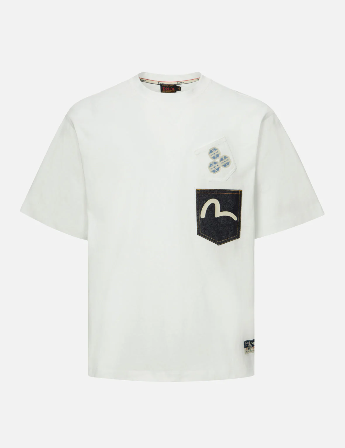 Multi-print and Multi-pocket Relax Fit T-Shirt - Image 2