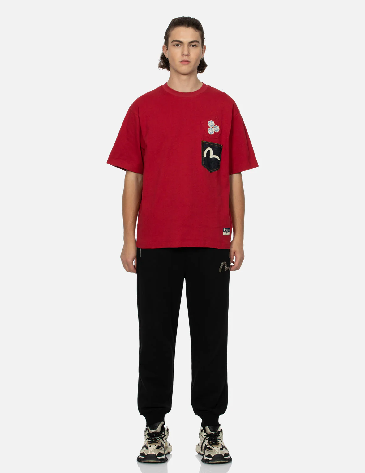 Multi-print and Multi-pocket Relax Fit T-Shirt - Image 24