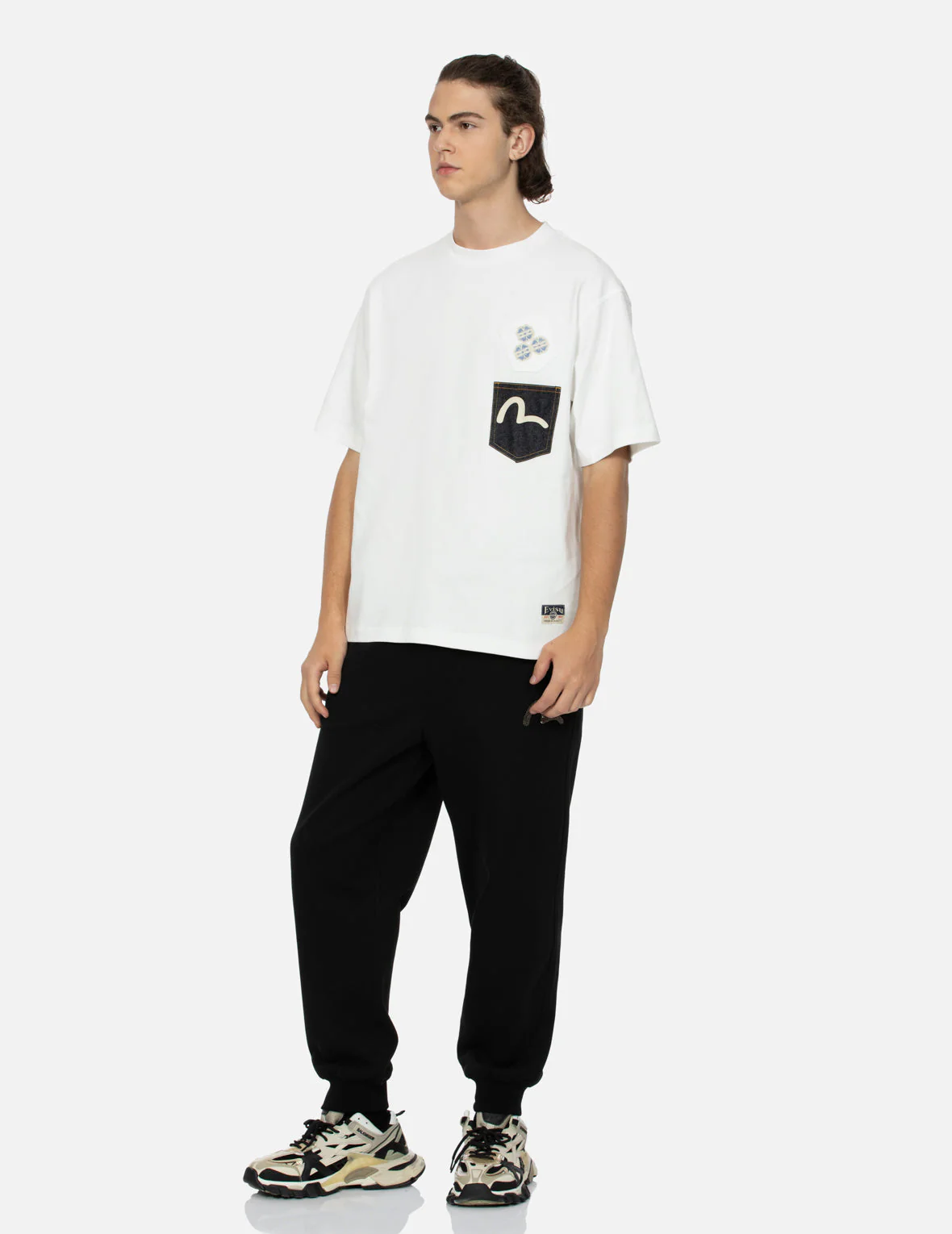 Multi-print and Multi-pocket Relax Fit T-Shirt - Image 3