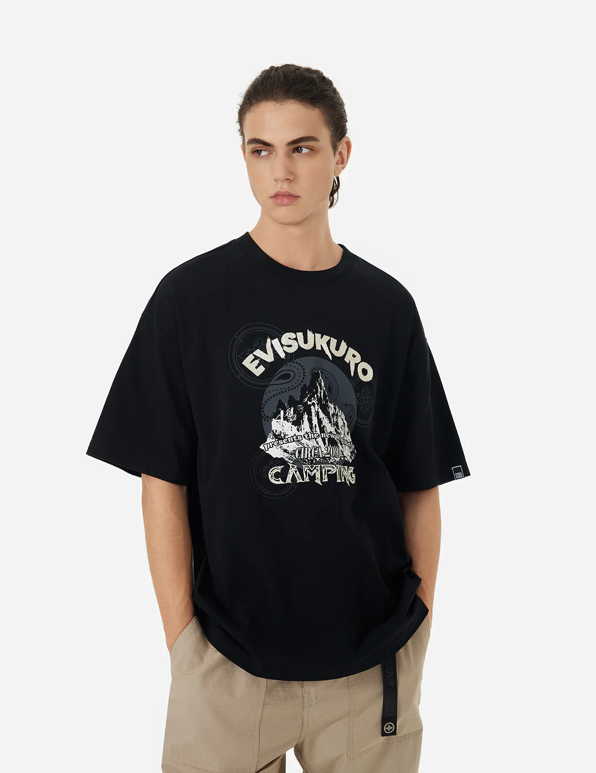 Multi-Prints Loose Fit T-Shirt - Image 4