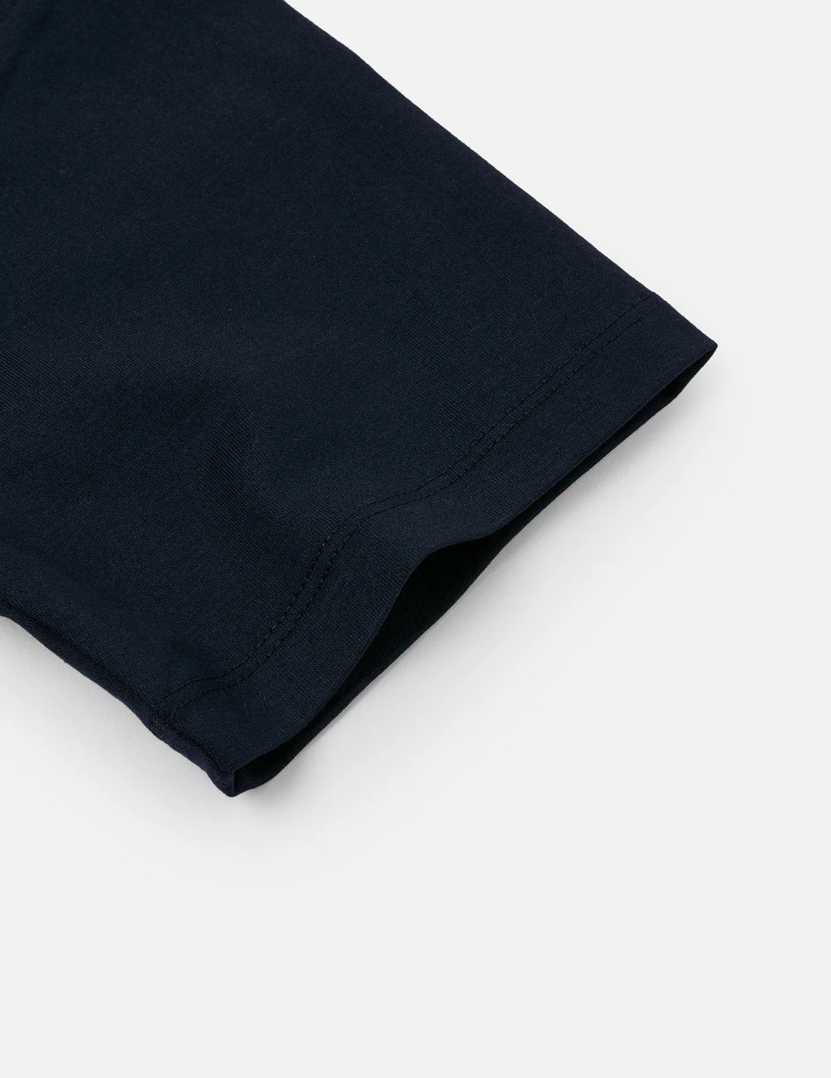 Nautical Theme Embroidery and Print Cropped Horn-sleeve T-Shirt - Image 8