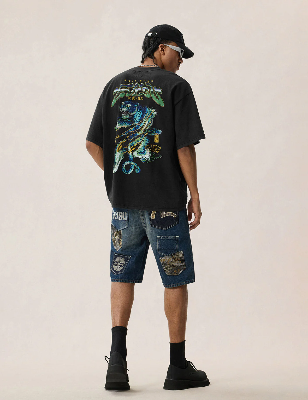 Neon Leopard Printed T-shirt - Image 9