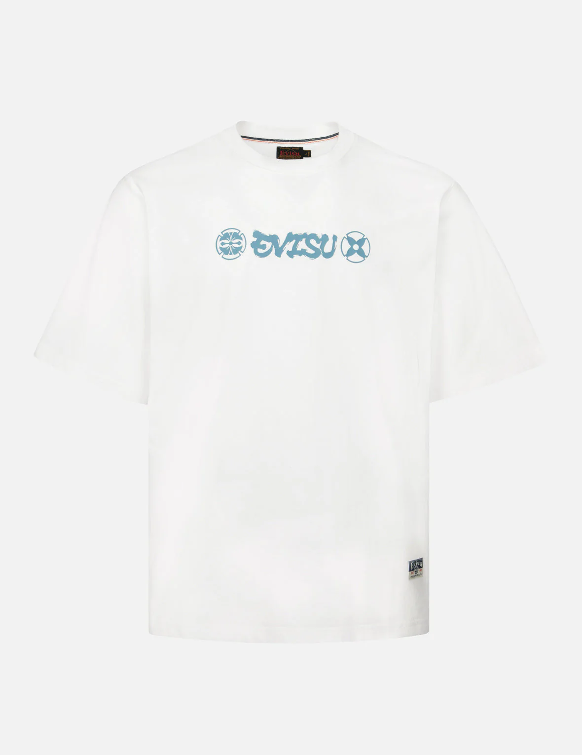Ninja Daruma and Logo Prints Regular Fit T-shirt - Image 16