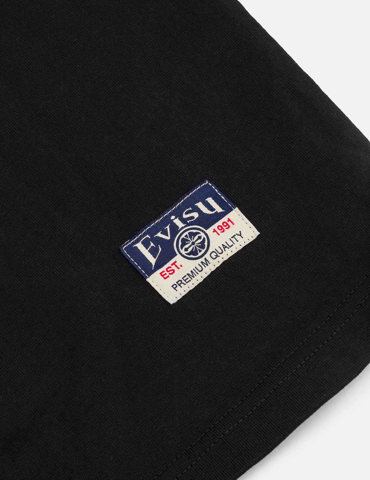 Ninja Daruma and Logo Prints Regular Fit T-shirt - Image 8