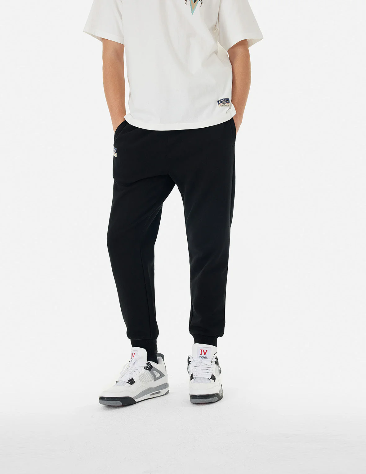 Ninja Daruma Daicock Print Regular Fit Sweatpants - Image 8