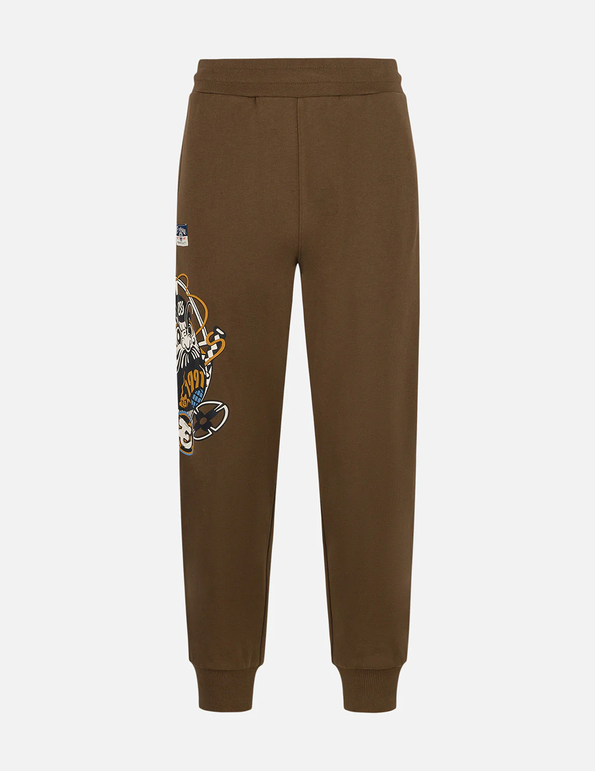 Ninja Daruma Print Regular Fit Sweatpants - Image 14