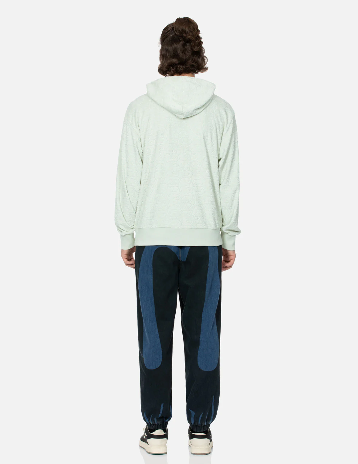 Overdye Daicock Wide-leg Denim Joggers - Image 5