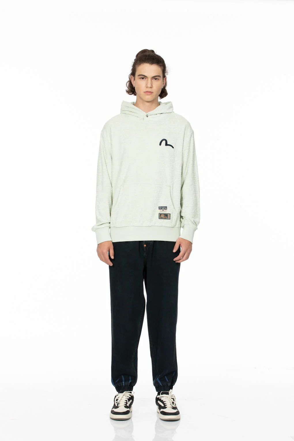 Overdye Daicock Wide-leg Denim Joggers - Image 6
