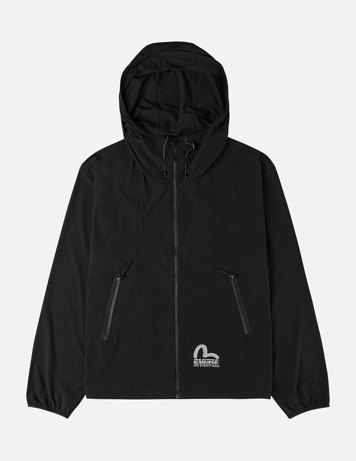 Packable Zip-Up Windbreaker Jacket - Image 8
