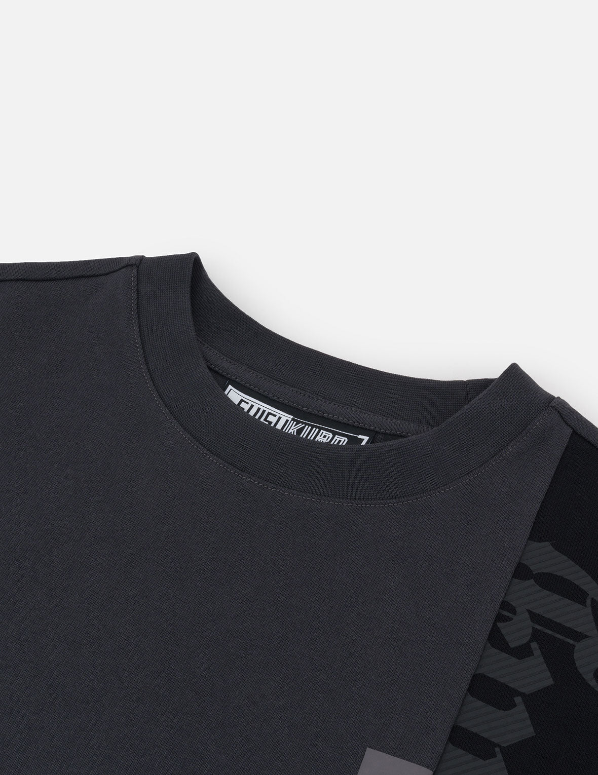Panel design with Multi Labels Relax Fit T-Shirt - Image 9