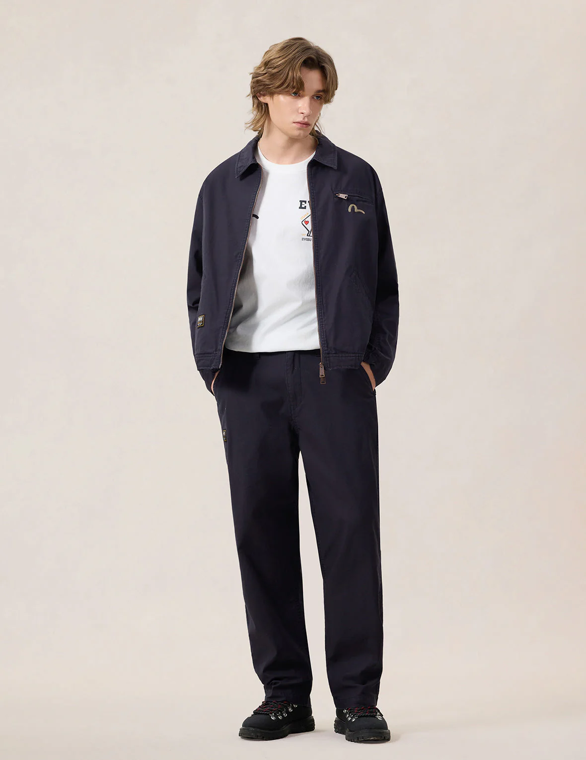 Peached Work Zip Jacket - Image 5