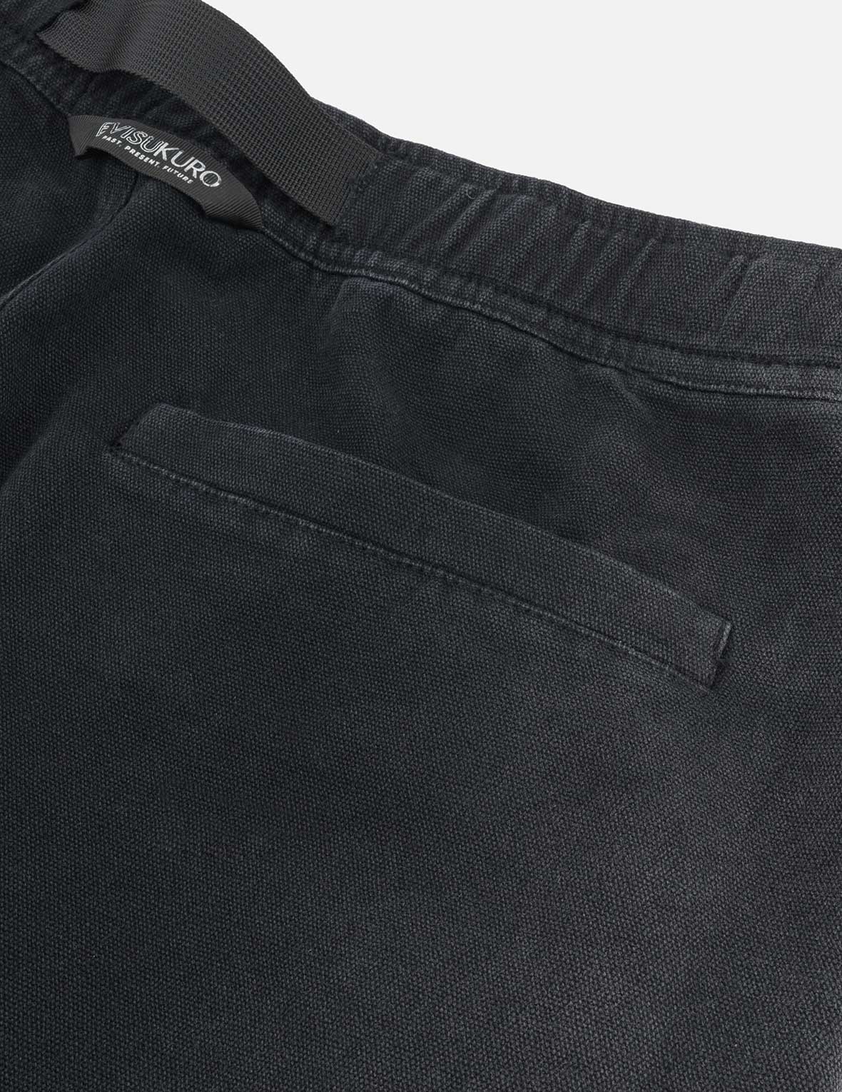 Pigment Dye Wash Seagull Embroidery Relax Fit Shorts - Image 13