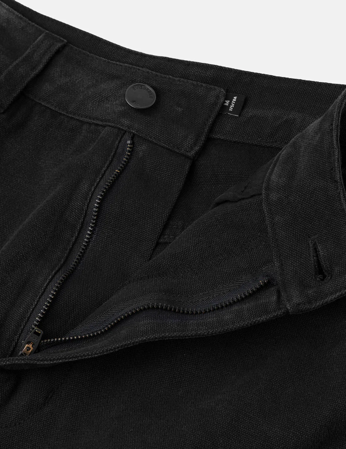 Pigment Dyed Heavy Washed Fashion Fit Skateboard Shorts - Image 9