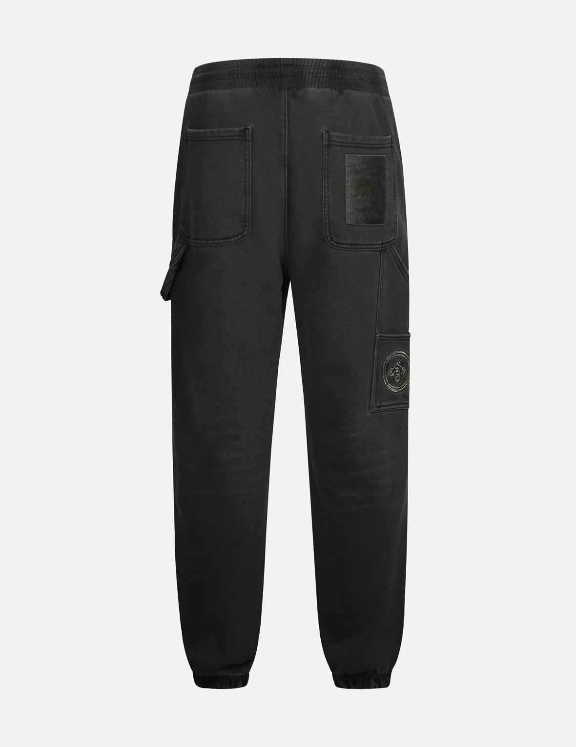 Pigment Dyed Logo and Kamon Embroidery Relax Fit Sweatpants - Image 6