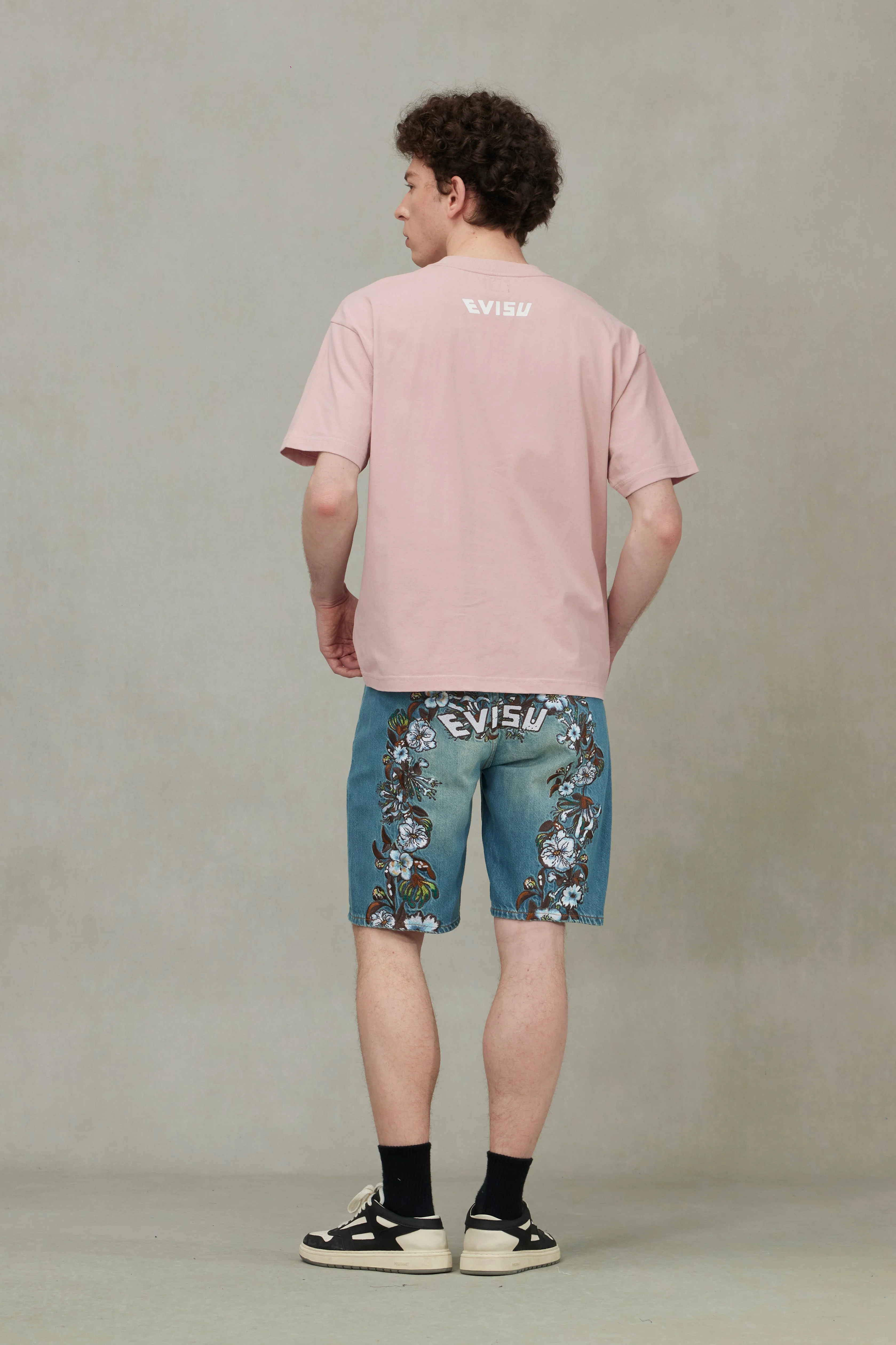 Playful Seagull Embroidery Relax Fit T-Shirt - Image 7