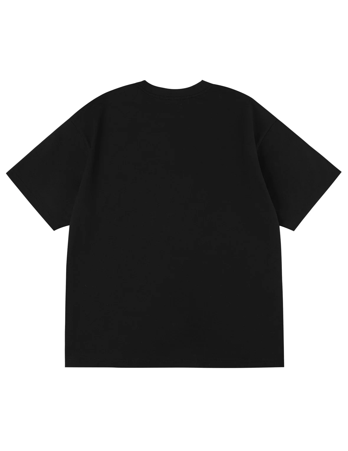 Poker Aces and Flocked Star T-shirt - Black - Image 2