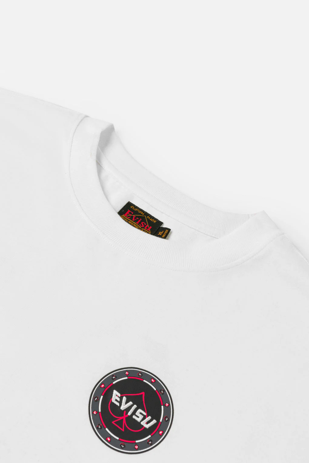 Poker Lucky Dice and Flocked Seagull T-shirt - White - Image 9