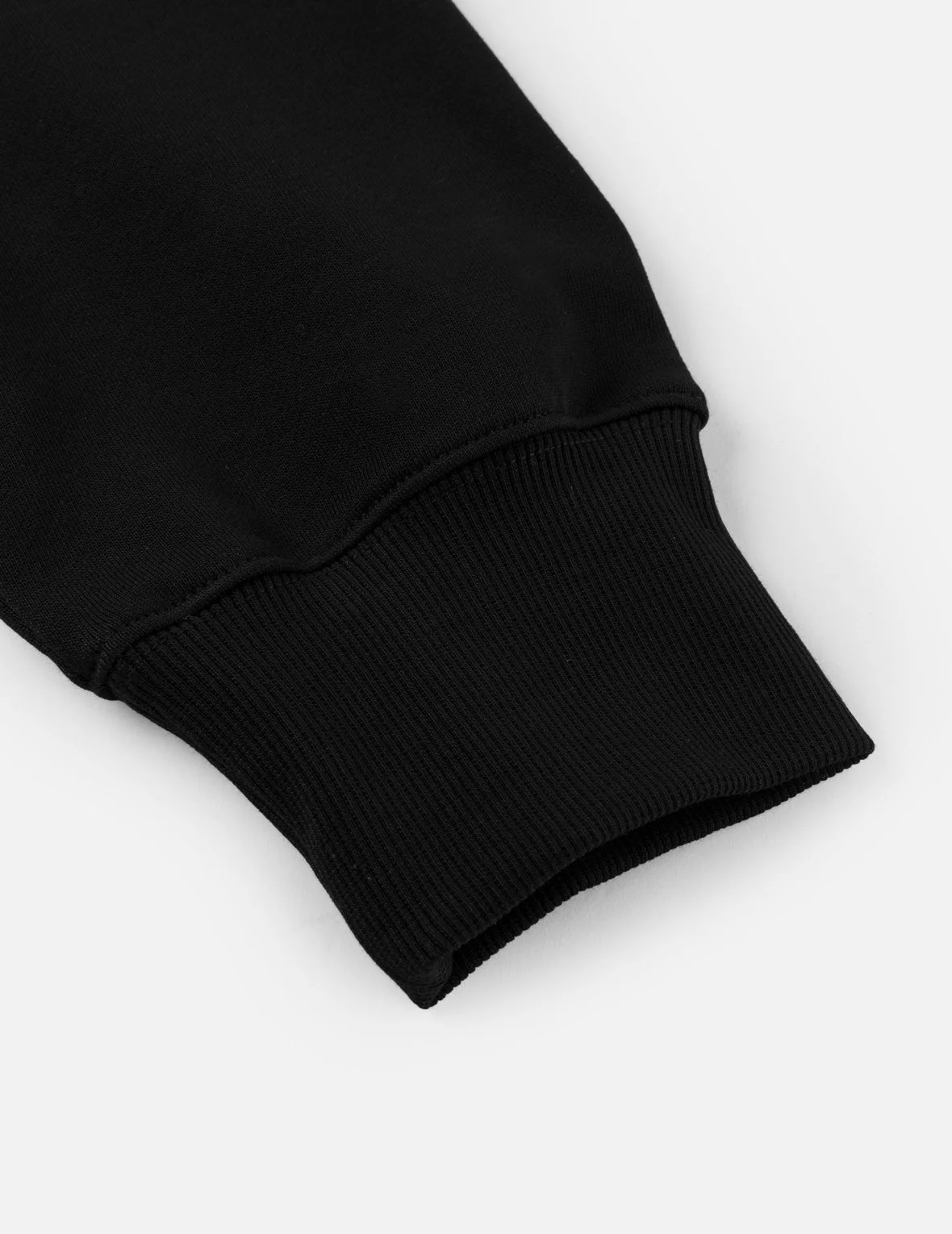 Poker Spade Embroidery Zip-up Hoodie - Black - Image 12