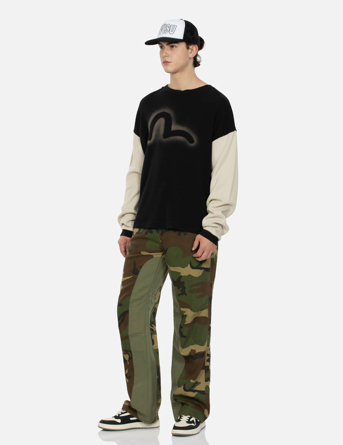 Potassium Spray Seagull Boxy Long-sleeve T-Shirt - Image 3
