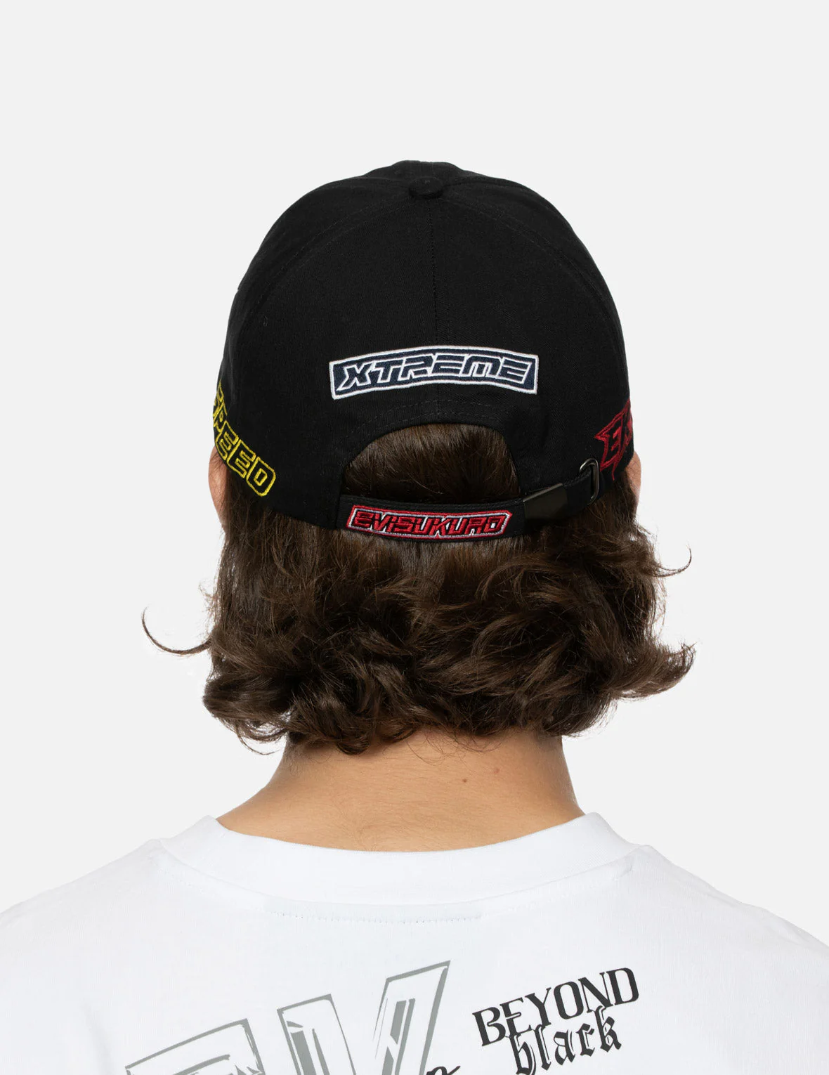 Racing Chrome Flame and Kamon Embroidery Cap - Image 6