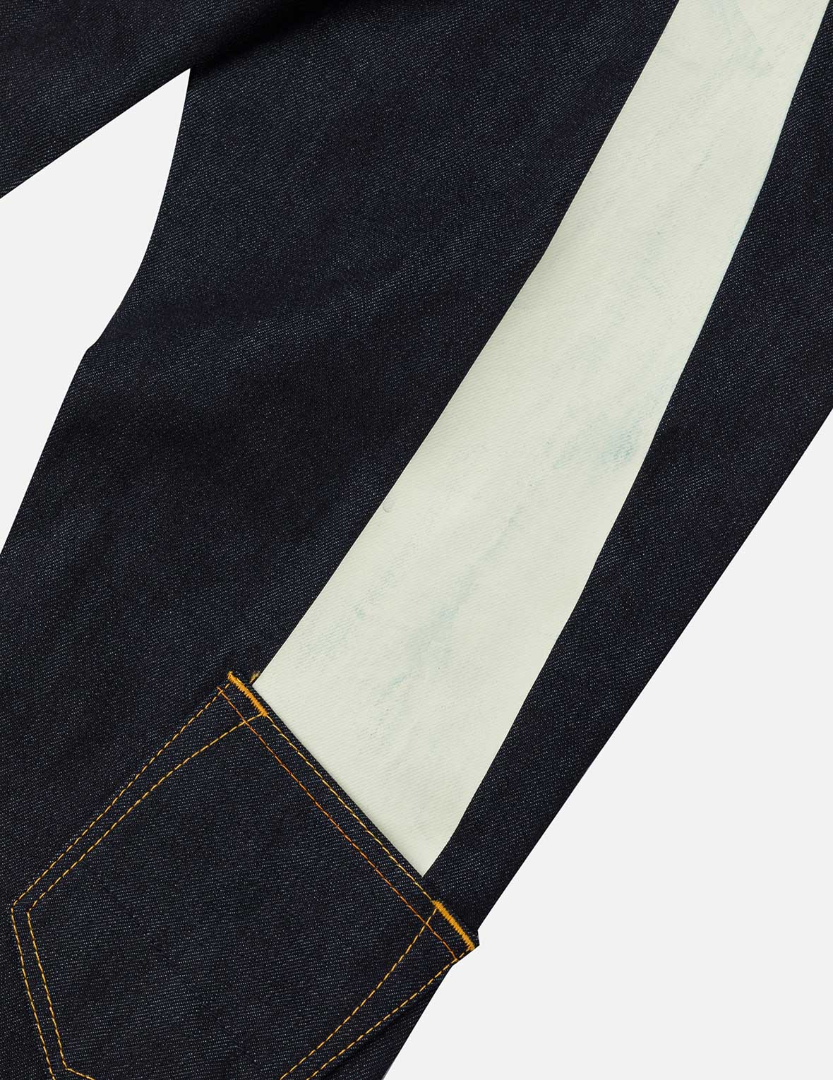 Red Seagull Daicock Print Taper Fit Jeans #2017 - Image 9