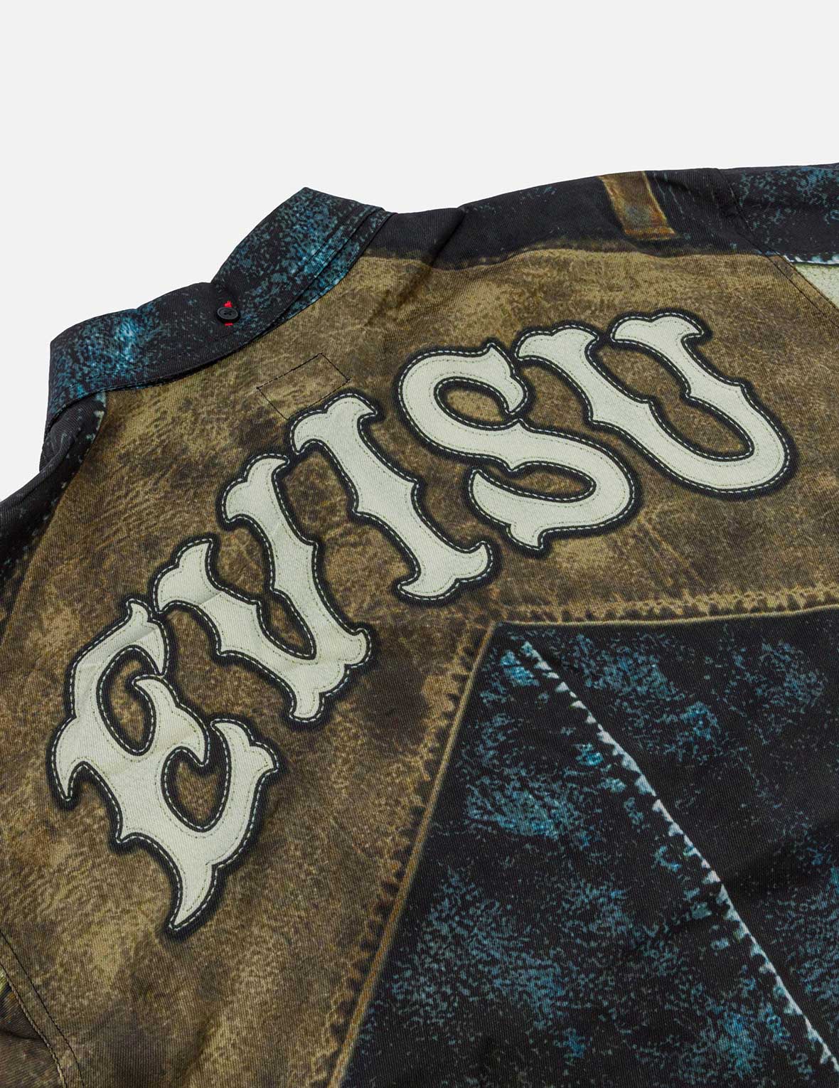 Replicate Biker Print Relax Fit Long-Sleeve Shirt - Image 9