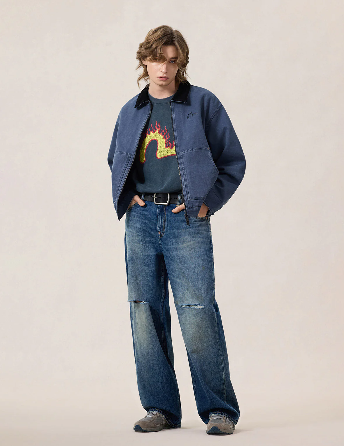 Washed Work Jacket - Image 11