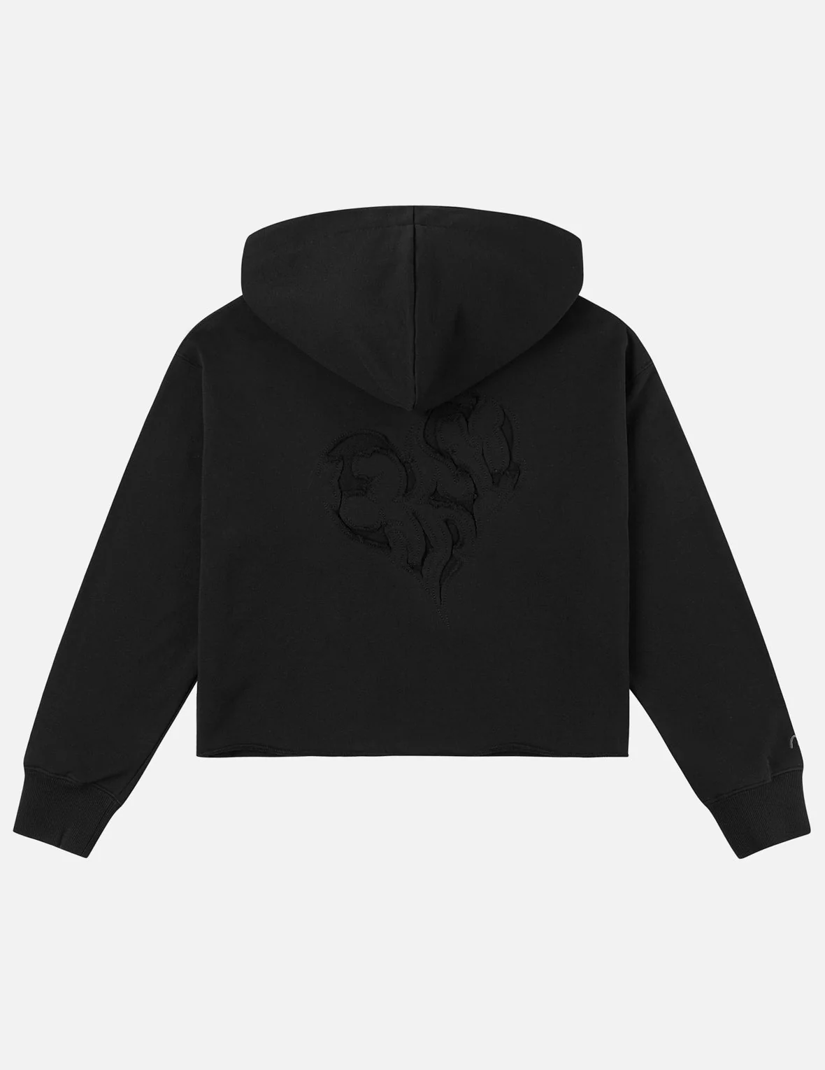 Reversed Fabric Patched Sweatshirt - Image 4