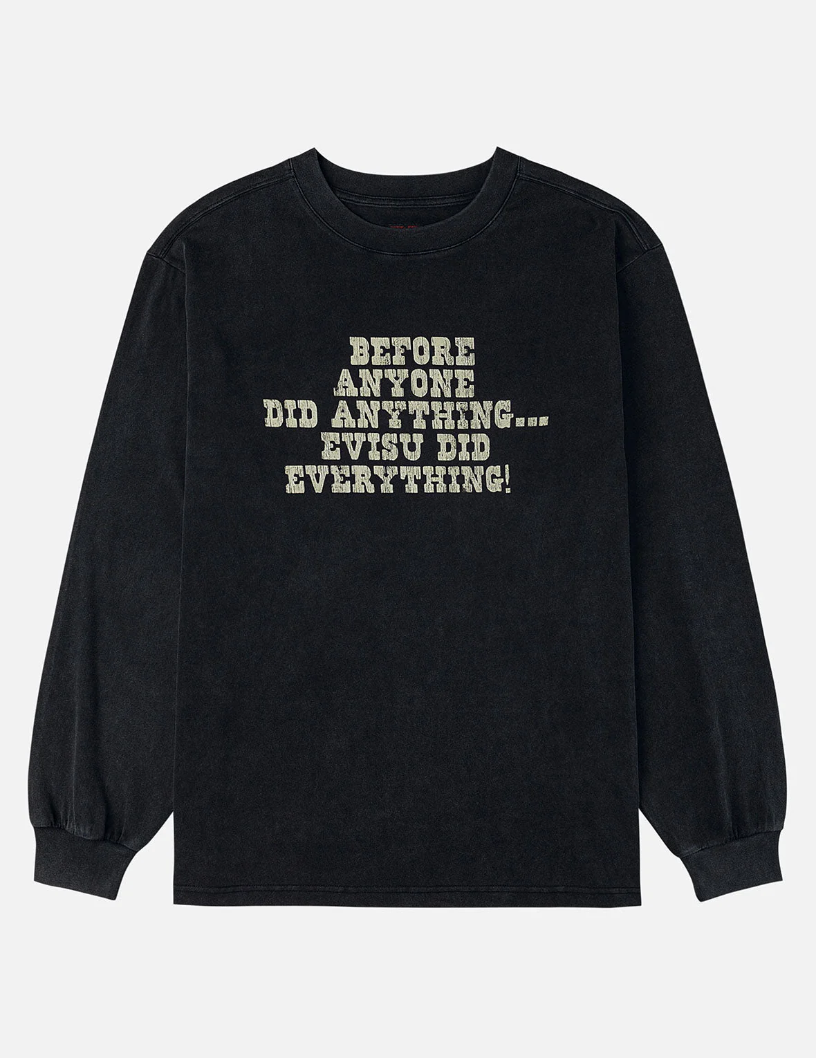 Reversed Seagull Slogan Long-sleeve T-shirt - Image 11