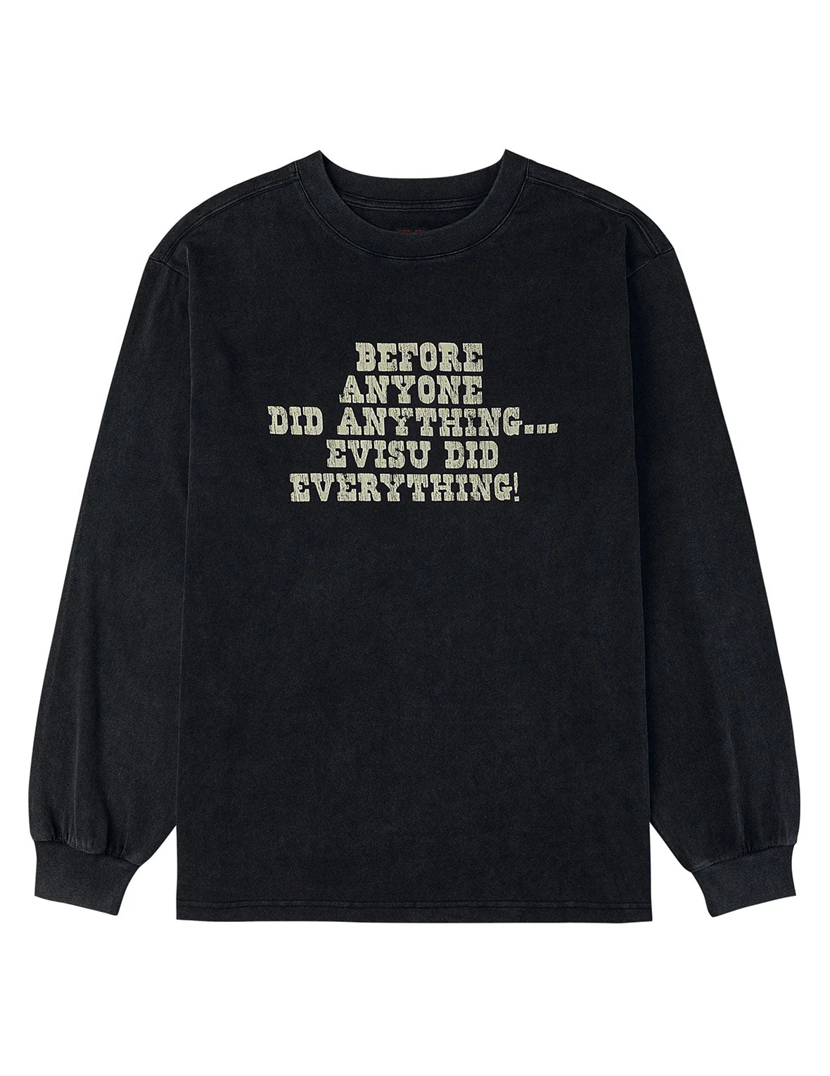 Reversed Seagull Slogan Long-sleeve T-shirt - Image 3